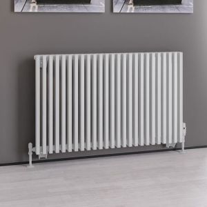 Eastbrook Rowsham Matt White Steel Designer Radiator 600 x 980mm