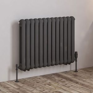 Eastbrook Rubano Matt Anthracite Steel Designer Radiator 600 x 803mm