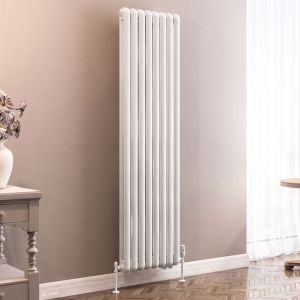 Eastbrook Rubano Gloss White Steel Designer Radiator 1800 x 503mm