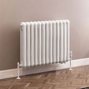 Eastbrook Rubano Gloss White Steel Designer Radiator 600 x 803mm