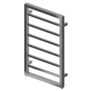 Eastbrook Ryton Chrome Designer Towel Rail 800 x 500mm