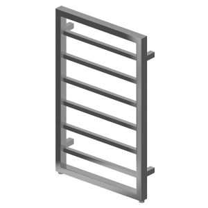 Eastbrook Ryton Chrome Designer Towel Rail 800 x 600mm