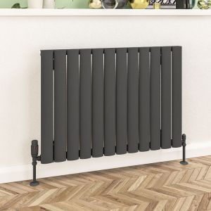 Eastbrook Sandhurst Matt Anthracite Aluminium Designer Radiator 600 x 835mm