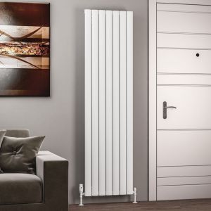 Eastbrook Sandhurst Matt White Aluminium Designer Radiator 1800 x 485mm