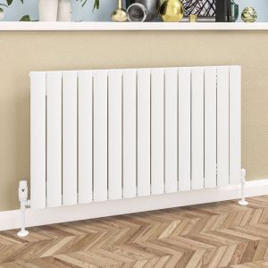 Eastbrook Sandhurst Matt White Aluminium Designer Radiator 600 x 1045mm