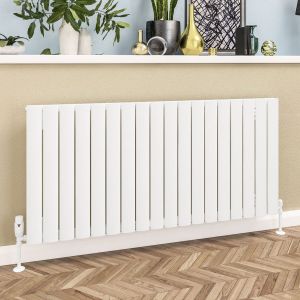 Eastbrook Sandhurst Matt White Aluminium Designer Radiator 600 x 1255mm