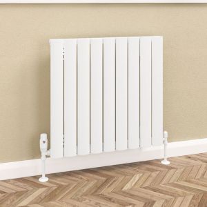 Eastbrook Sandhurst Matt White Aluminium Designer Radiator 600 x 625mm