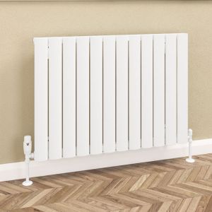 Eastbrook Sandhurst Matt White Aluminium Designer Radiator 600 x 835mm