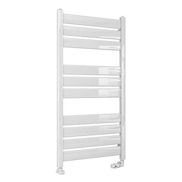 Eastbrook Santero Gloss White Designer Towel Rail 1200 x 600mm