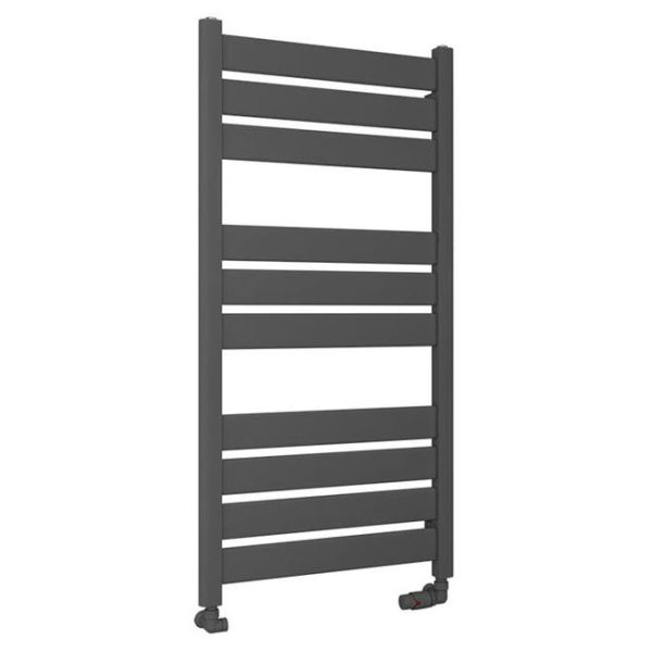 Eastbrook Santero Matt Anthracite Designer Towel Rail 1200 x 600mm