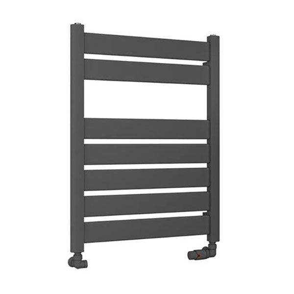 Eastbrook Santero Matt Anthracite Designer Towel Rail 800 x 600mm