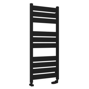 Eastbrook Santero Matt Black Designer Towel Rail 1200 x 500mm