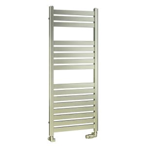 Eastbrook Staverton Brushed Brass Designer Towel Rail 1200 x 500mm