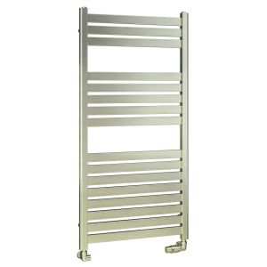 Eastbrook Staverton Brushed Brass Designer Towel Rail 1200 x 600mm