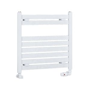 Eastbrook Staverton Gloss White Designer Towel Rail 600 x 600mm