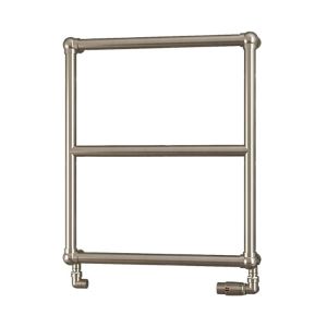 Eastbrook Stour Brushed Brass Traditional Towel Rail 690 x 600mm