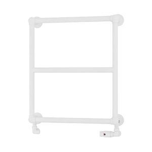 Eastbrook Stour Matt White Traditional Towel Rail 690 x 600mm