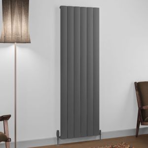 Eastbrook Tordino Matt Anthracite Aluminium Designer Radiator 1800 x 565mm