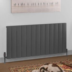 Eastbrook Tordino Matt Anthracite Aluminium Designer Radiator 600 x 1230mm