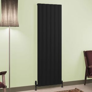 Eastbrook Tordino Matt Black Aluminium Designer Radiator 1800 x 565mm