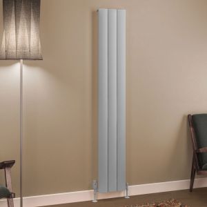 Eastbrook Tordino Matt Grey Aluminium Designer Radiator 1800 x 280mm