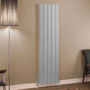 Eastbrook Tordino Matt Grey Aluminium Designer Radiator 1800 x 470mm