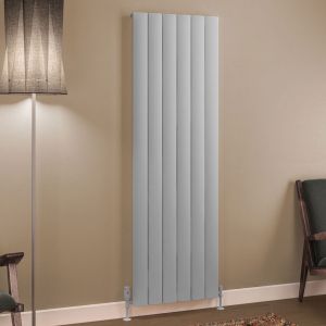 Eastbrook Tordino Matt Grey Aluminium Designer Radiator 1800 x 565mm