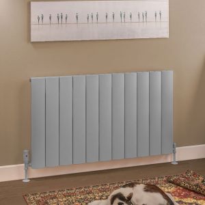 Eastbrook Tordino Matt Grey Aluminium Designer Radiator 600 x 1040mm