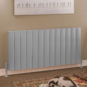 Eastbrook Tordino Matt Grey Aluminium Designer Radiator 600 x 1230mm