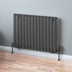 Eastbrook Tunstall Matt Anthracite Steel Designer Radiator 600 x 825mm