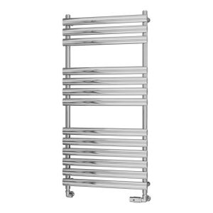 Eastbrook Tunstall Chrome Designer Towel Rail 1200 x 600mm