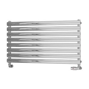 Eastbrook Tunstall Chrome Horizontal Designer Towel Rail 560 x 1000mm