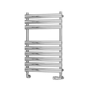 Eastbrook Tunstall Chrome Designer Towel Rail 800 x 500mm