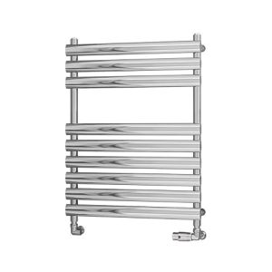 Eastbrook Tunstall Chrome Designer Towel Rail 800 x 600mm