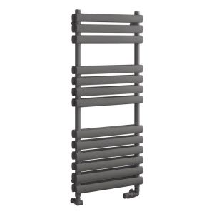 Eastbrook Tunstall Double Matt Anthracite Designer Towel Rail 1200 x 500mm