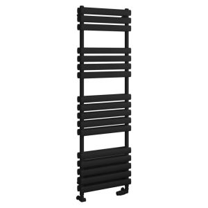 Eastbrook Tunstall Double Matt Black Designer Towel Rail 1600 x 500mm