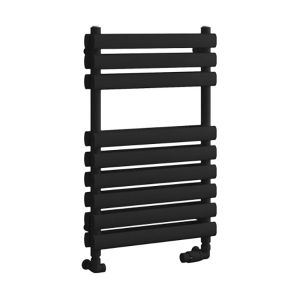 Eastbrook Tunstall Double Matt Black Designer Towel Rail 800 x 500mm