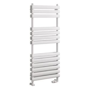 Eastbrook Tunstall Double Matt White Designer Towel Rail 1200 x 500mm