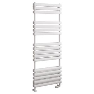 Eastbrook Tunstall Double Matt White Designer Towel Rail 1600 x 600mm