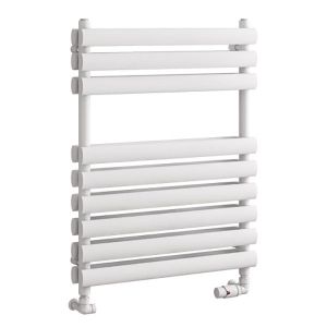 Eastbrook Tunstall Double Matt White Designer Towel Rail 800 x 600mm