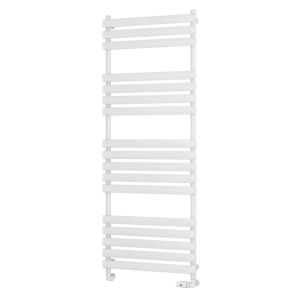 Eastbrook Tunstall Matt White Designer Towel Rail 1600 x 600mm