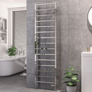 Eastbrook Tuscan Square Chrome Towel Rail 1800 x 500mm