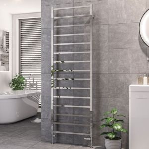 Eastbrook Tuscan Square Chrome Towel Rail 1800 x 600mm