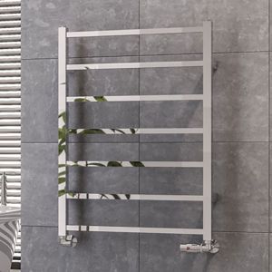 Eastbrook Tuscan Square Chrome Towel Rail 800 x 600mm