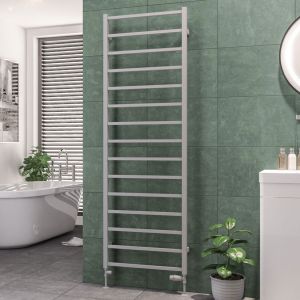 Eastbrook Tuscan Square Matt Grey Towel Rail 1800 x 600mm