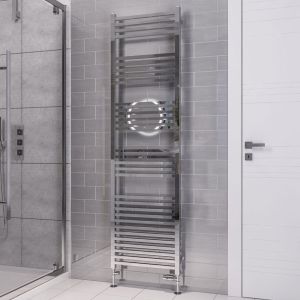 Eastbrook Tuscan Square Multirail Chrome Towel Rail 1800 x 500mm