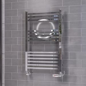 Eastbrook Tuscan Square Multirail Chrome Towel Rail 800 x 500mm