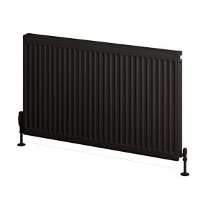 Eastbrook Compact Panel Black Type 11 Central Heating Radiator 600 x 1000mm