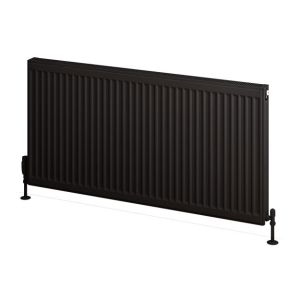 Eastbrook Compact Panel Black Type 11 Central Heating Radiator 600 x 1200mm