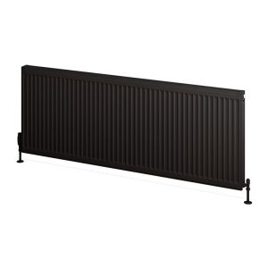 Eastbrook Compact Panel Black Type 11 Central Heating Radiator 600 x 1600mm